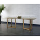 Mendoza Gold Dining Table Base, Set Of 2